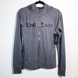 Bebe Sports Hoodie Women's Zip Up Jacket